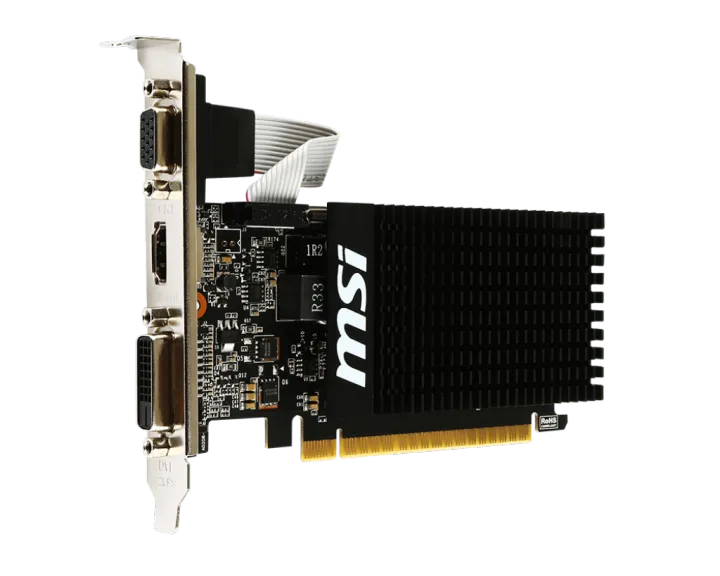 MSI%20GeForce%20GT%20710%202GD3H%20LP%20Graphics%20Card%20(2GB%20GDDR3%20%7C%2064-bits%20%7C%20Support%204K@30Hz%20%7C%20HDMI)%20-%20Image%202
