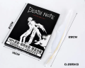 Death Note Notebook With Feather Pen | Soft Rubber Cover Death Note Printed Notebook With Feather Pen. 