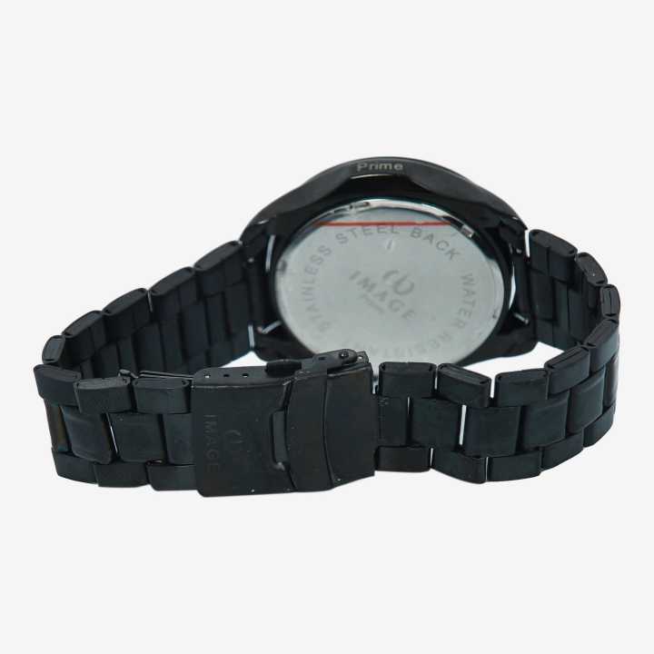 Image%20Black%20Chain%20White%20Dial%20%20Printed%20Watch%20For%20Men%20-%20Image%203