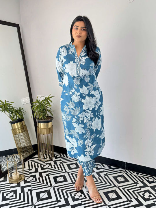 Fabdale%20Floral%20Printed%20Straight%20Kurta%20Pant%20Salwar%20Suit%20%7C%20Casual,%20Formal%20&%20Festive%20Wear%20(RYEX-014)%20-%20Image%205