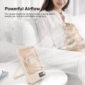 Q3 Desk Portable 5 Wind Speeds Adjustable Electric Cooling Fan. 