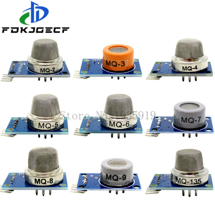 Mq 2 Module Dimensions MQ-2 MQ-3 MQ-4 MQ-5 MQ-6 MQ-7 MQ-8 MQ-9 MQ-135 Detection Smoke methane ...