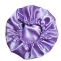 Double Layer Silk Reversible Bonnet with Adjustable Strap for Healthy Hair Care, Unisex Hair Accessory. 