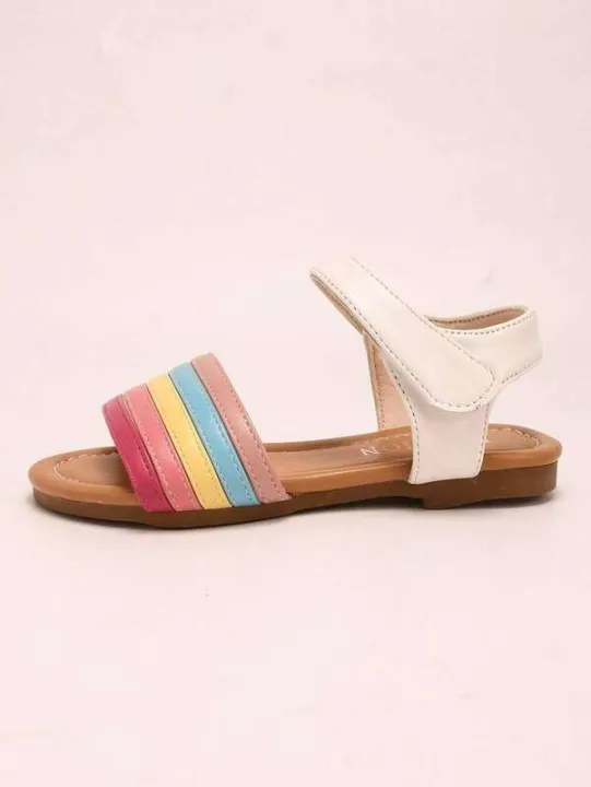 1%20Pair%20Of%20Childrens%20able%20Cute%20Neutral%20Rainbow%20Colored%20Comfortable%20Flat%20Sandals,%20Suitable%20For%20Summer%20Baby%20Girls%20To%20Go%20On%20Vacation,%20Beach,%20Family%20Gatherings,%20And%20Wear%20-%20Image%205