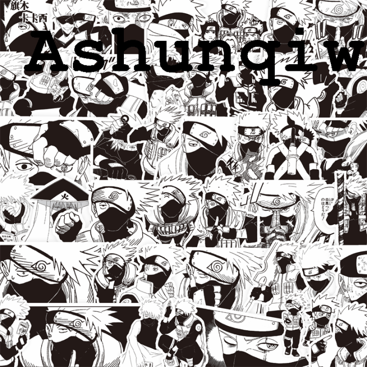 Ashunqiwen%20Special%2065-75PCS%20Black%20White%20NARUTO%20Anime%20Stickers%20Decoration%20Suitcase%20Scrapbooking%20Laptop%20Phone%20Stationery%20Manga%20Kid%20Sticker%20-%20Image%205