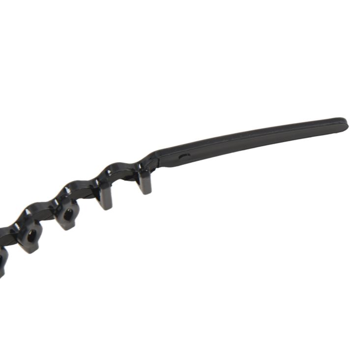 fasdaga%202X%20Plastic%20Teeth%20Comb%20Hairband%20Hair%20Hoop%20Headband%20Black%20For%20Woman%20-%20Image%203