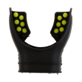 NAMUNY 2X Snorkel Mouthpiece Regulator Diving Mouthpiece Universal Accessory Replacement Scuba Silicone Respirator Yellow. 