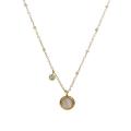 【Mega Sale】2023 New Fashion Personalized Light Luxury Design Sense No Falling Blessed Necklace Women's Titanium Clavicle. 