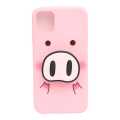 Piggy Design Mobile Cover With Pop Socket For Iphone 12. 