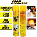 Multi-Purpose Foam Cleaner Spray 2-Pack | Buy 1 Get 1 Free All-Surface Degreaser for Car Interior, Upholstery & AC Cleaning. 