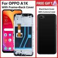 Clearance sale High Quality 6.1'' For Oppo A1k CPH1923 LCD Display Screen With Frame Touch Digitizer Assembly Replacement For Oppo A1k Screen. 