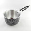 Aluminium Cooking Pot– 18 cm– Approx. 2 litres (Cook on Gas or Induction Stove). 