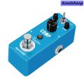 Anedshaop Rowin Guitar Bass Pedal Compressor Effect Studio Grade Comperssion Special Ultimate Comp Mini Effector Bypass CS-3 Pure Sky Blue. 