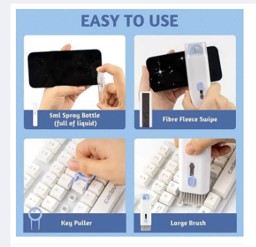 Khatushyam%20Collection%207%20in%201%20Cleaner%20Kit,%20Multi-Function%20Earbud%20Cleaning%20Pen,%20Soft%20Brush%20Corner%20Gap%20Duster%20Keycap%20Puller%20Laptop%20Screen%20Cleaner%20-%20Image%202