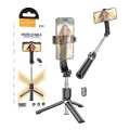 Hoco K20 Prior Live Broadcast Holder Shelfee Stick With Tripod. 