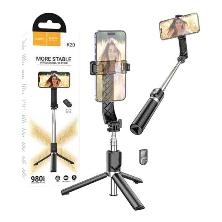 Hoco K20 Prior Live Broadcast Holder Shelfee Stick With Tripod
