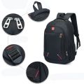 New Large-capacity Student School Bag Waterproof Casual Oxford Men Backpack Laptop Bag Solid Color Business Travel Bag. 