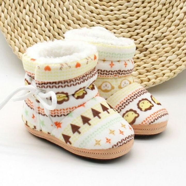 Baby Soft Winter Shoes For  Warm Snowboots For Kids