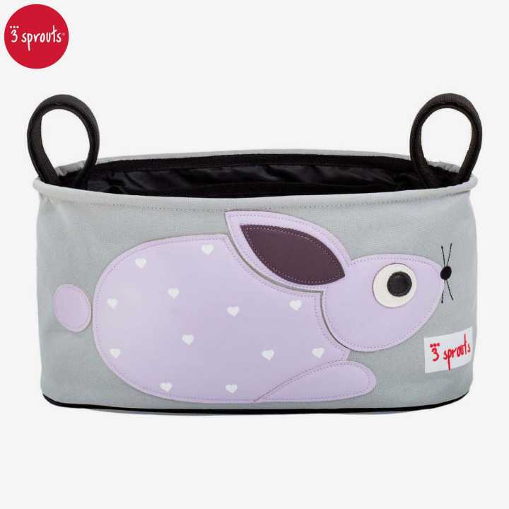 3 Sprouts Universal Stroller Organizer,Rabbit
