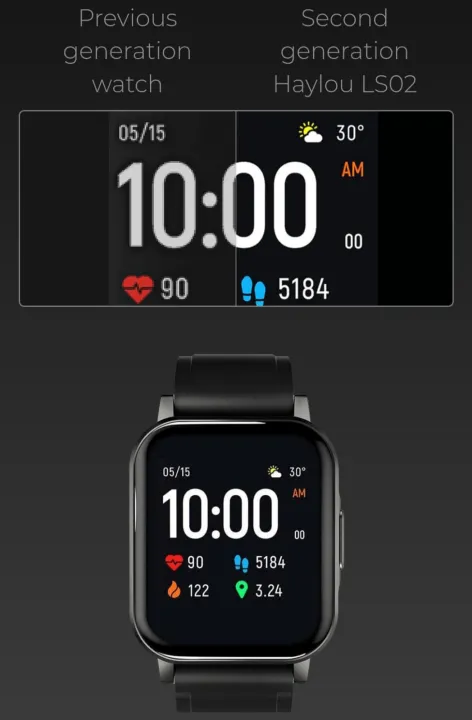 Haylou%20LS02%201.4%20inch%20Large%20HD%20Screen%20Smart%20Watch%20-%20Image%204