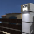 Cross-border household LED solar outdoor wall light, outdoor waterproof garden lighting, garden light, human body sensor wall light. 