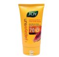 J0Y Papaya Sun Extreme Protect UVA+UVB Shield SPF70 with Vitamin B, C & E (120ml). 