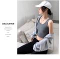 Pack Of 3 Pcs Ribbed Crop Cami Top For Women. 