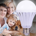 Profesional E27 LED Emergency Lamps Outdoor Camping Light Bulb Rechargeable Lamp 220V Light 7W 12W 15W Emergency Lighting Bulb Equipment. 