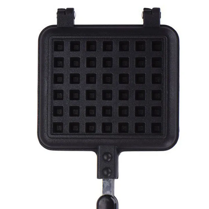 Waffle%20Maker%20Non-stick%20Checkered%20Waffle%20Mould%20Bakeware%20Tray%20With%20Handle%20for%20Stovetop%20-%20Image%209