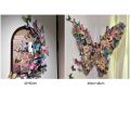 Creative Multicolor 3D Felt Board Wall Sticker Arch Door Butterfly DIY Accessories Wall Decor Board Background Wall Self-Adhesive Photo Display Board Photo Wall. 
