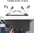 Foldable Laptop Table, Portable Laptop Bed Tray Table, Breakfast Serving Lap Desks Bed Trays, Notebook Computer Standing Bed Desk for Sofa/ Couch/ Floor. 