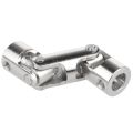 (VDZI) 2pcs Rc Double Universal Joint Cardan Joint Gimbal Couplings with Screw - 6x6mm & 5x5mm. 