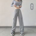 Stylish Straight 4 Pocket Cargo Trouser For Women. 