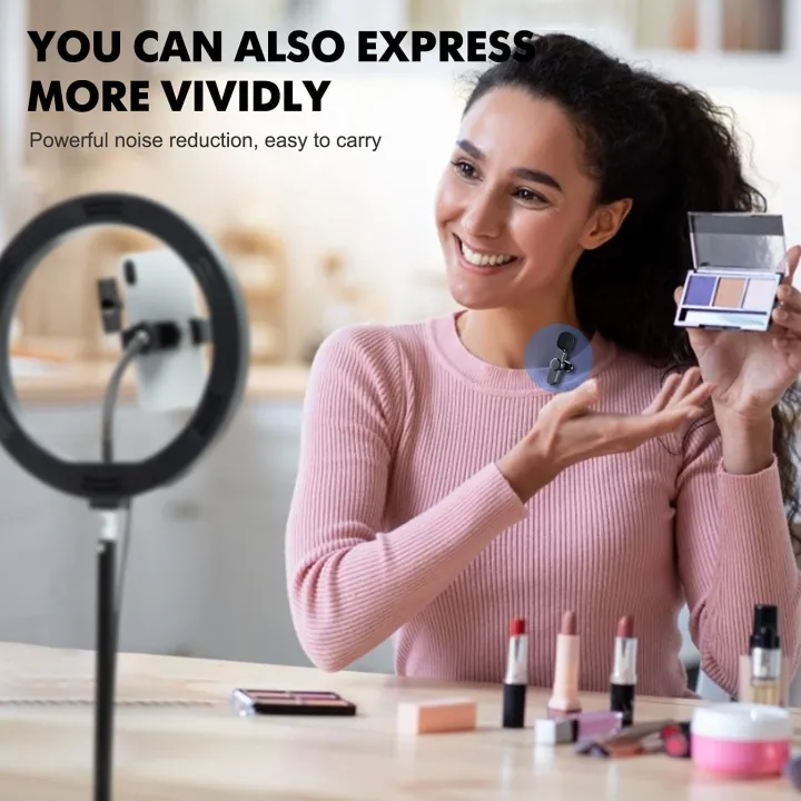 Plug-Play%20UHF%20Wireless%20Lapel%20Lavalier%20Microphone%20System%20for%20Video,Recording,YouTube%20Facebook%20Live%20Stream,Vlog,%20Wireless%20Mic%20for%20USB-C%20Andriod%20Phones,%20Tablet,Computer(No%20Need%20App/Bluetooth)%20-%20Image%207