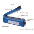 12 Inch Heavy Duty Impulse Plastic Sealer 300mm Portable Manual Plastic Bag Heat Sealing Machine. 