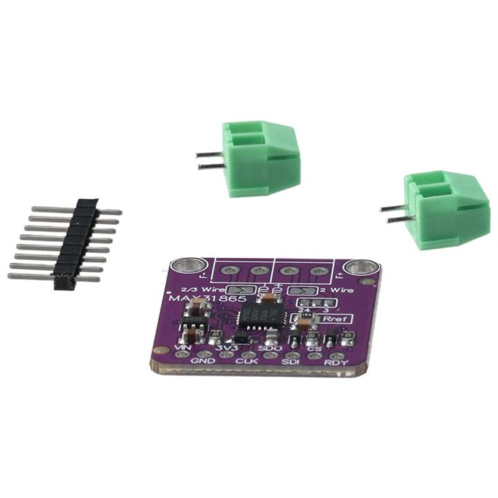 Durable%203.3V/5V%20RTD%20Temperature%20Thermocouple%20Sensor%20MAX31865%20PT100-PT1000%20Temperature%20Sensor%20Module%20Amplifier%20Module%20for%20Arduino%20Integrated%20Circuits%20-%20Image%203