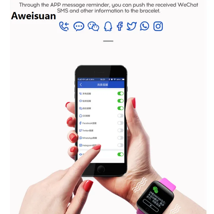 Aweisuan%20new%20style%20D13%20Smart%20Watch%20Men%20Women%20Waterproof%20Bluetooth%20Heart%20Rate%20Fitness%20Bracelet%20Fashion%20Sports%20Smart%20Band%20Smartwatch%20For%20Android%20IOS%20-%20Image%204