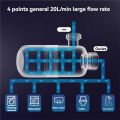 Stainless Steel Faucet Filter Universal 1/2" Tap Water Filter Anti-Scaling for Kitchen and Bathroom. 