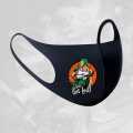 One Piece Anime Roronoa Zoro Lets Get Lost Multicolor Printed Black Korean Unisex Mask. 