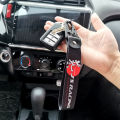 JDM Car Keychain Key Tag Personality Spring Clip Lanyard Racing Modified Nylon Motorcycle Keyring Auto Key Holder Accessories. 