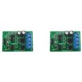 JINMY 2X DC 12V 0-5V 0-10V Voltage Signal Generator Converter Module RS485 Modbus RTU for PLC Measuring Instruments. 