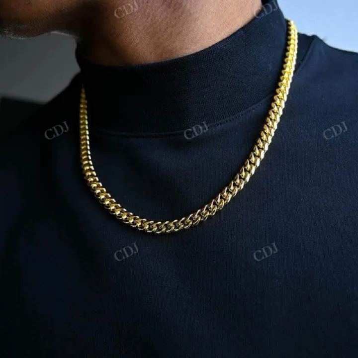 44 gm Adjustable 24K Gold-Plated Men’s Necklace – Heavy Chain Design ...