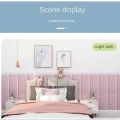 Home Decoration Thicken 3D Wall Stickers Anti-Collision Diy Wallpaper Self-adhesive Wall Mat Pad Kids Bedroom. 