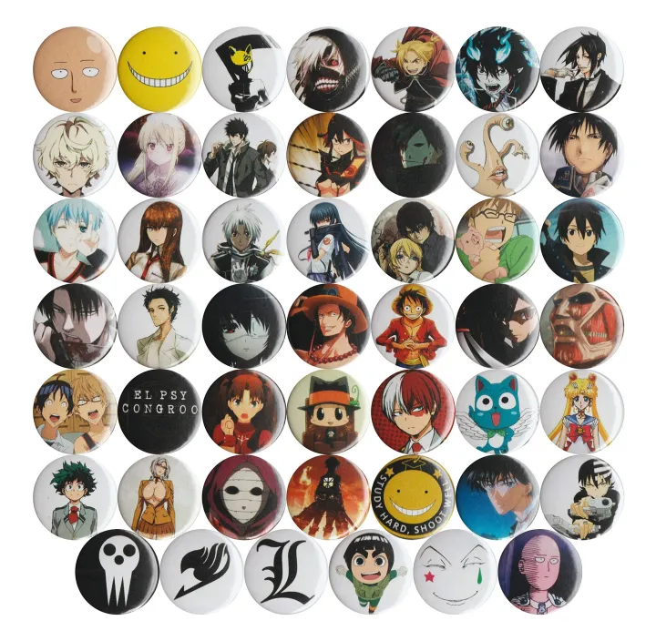 Koseli%20Ghar%20Mix%20Random%20Anime%20Badges%206pc%20-%20Image%202