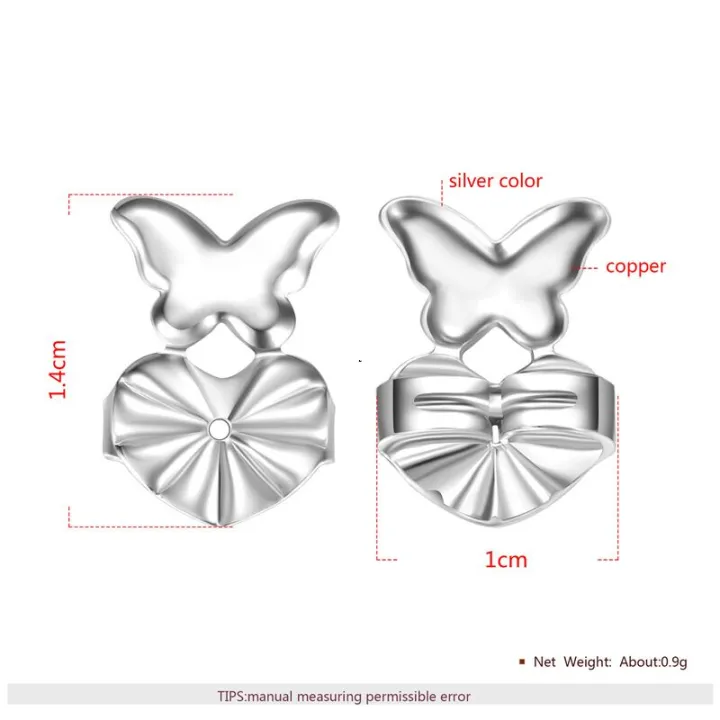Difutagui%202021%20New%20Earring%20lift%20Backs%20Support%20Hypoallergenic%20Magic%20Heart%20Butterfly%20Affordable%20clover%20Lifters%20Fits%20All%20Post%20Earring%20With/No%20Gift%20Box%20-%20Image%205