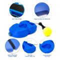 Self  Cricket Tennis Practice Ball with String Cricket Trainer Rebound Ball with Rope Fill Sand or Water (Multicolor) (No Racket Included). 