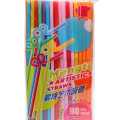 Mengte Artistic Plastic Straw 80 Pieces. 