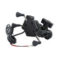 Spider Bike Multifunctional Mobile Holder with USB charger Motorcycle Mobile Holder Bracket. 