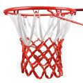 High Quality Durable Standard Size Nylon Thread Sports Basketball Hoop Mesh Net Backboard Rim Ball Pum 12 Hooks Net. 