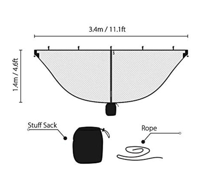 Spn'S%20Dolphy%20Portable%20Hammock%20Mosquito%20Net%20%20(%20Only%20Net)%20-%20Image%203